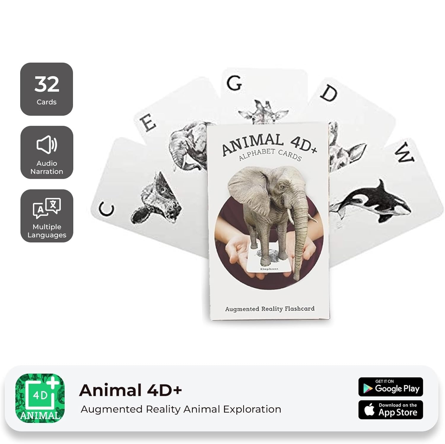 🦁 Animals 4D+ — التعلم عمرو ما كان ممتع هكذا!